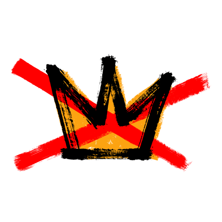 NoKings Crown Dark 768x768