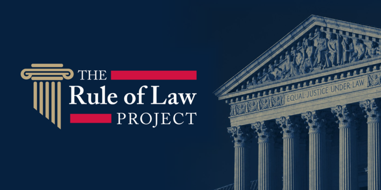 The Rule of Law Project 1 768x384